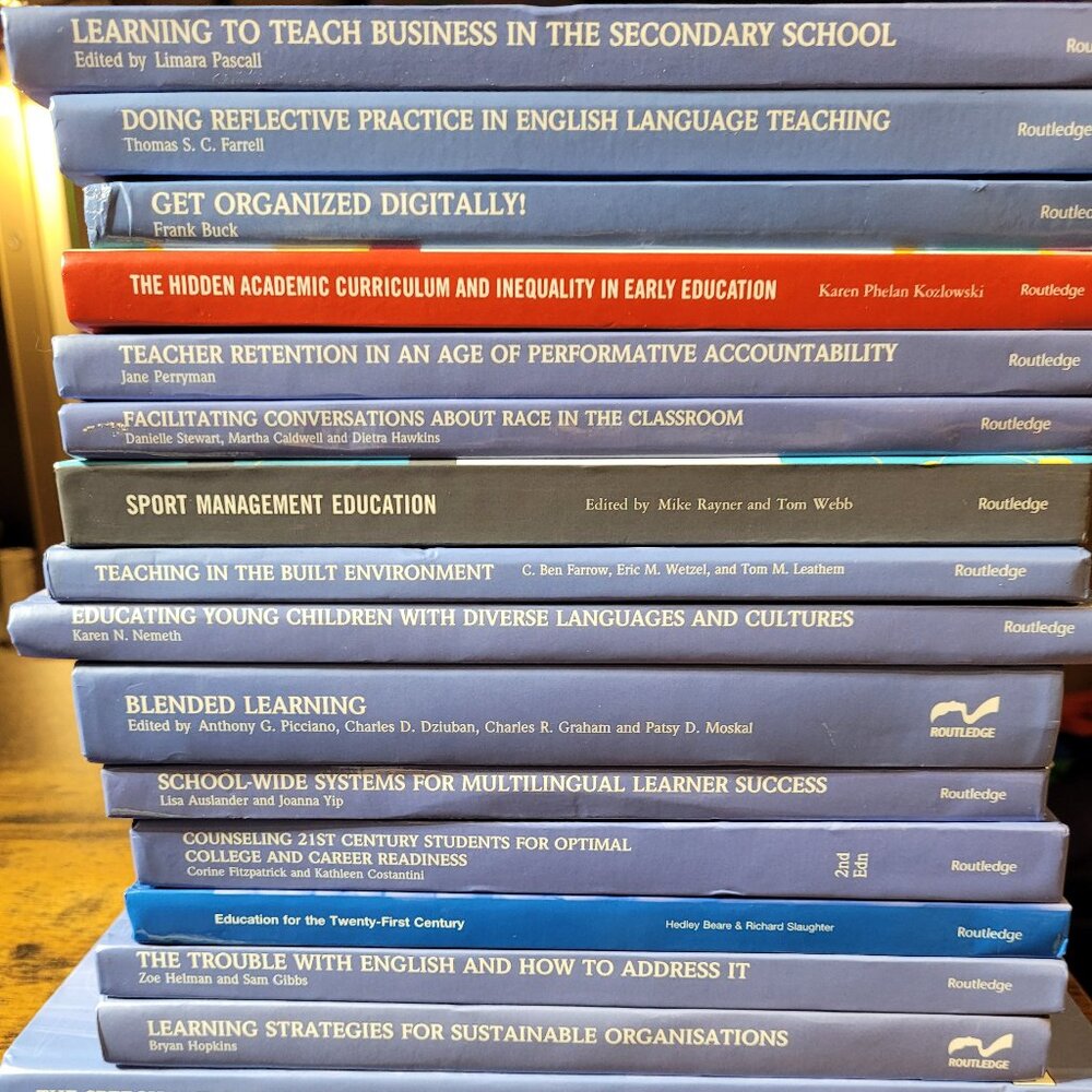 📚 Pick 5 Routledge Hardcover Books – Your Choice $50 Bundle Deal lot education